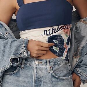 By Anthropologie Reworked Sporty Tank Top